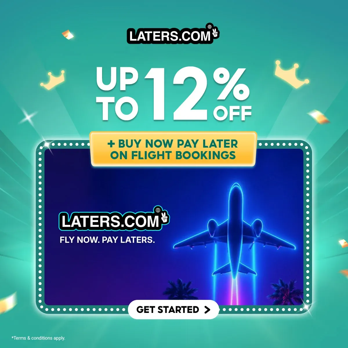 Laters.com 航空券とは?
